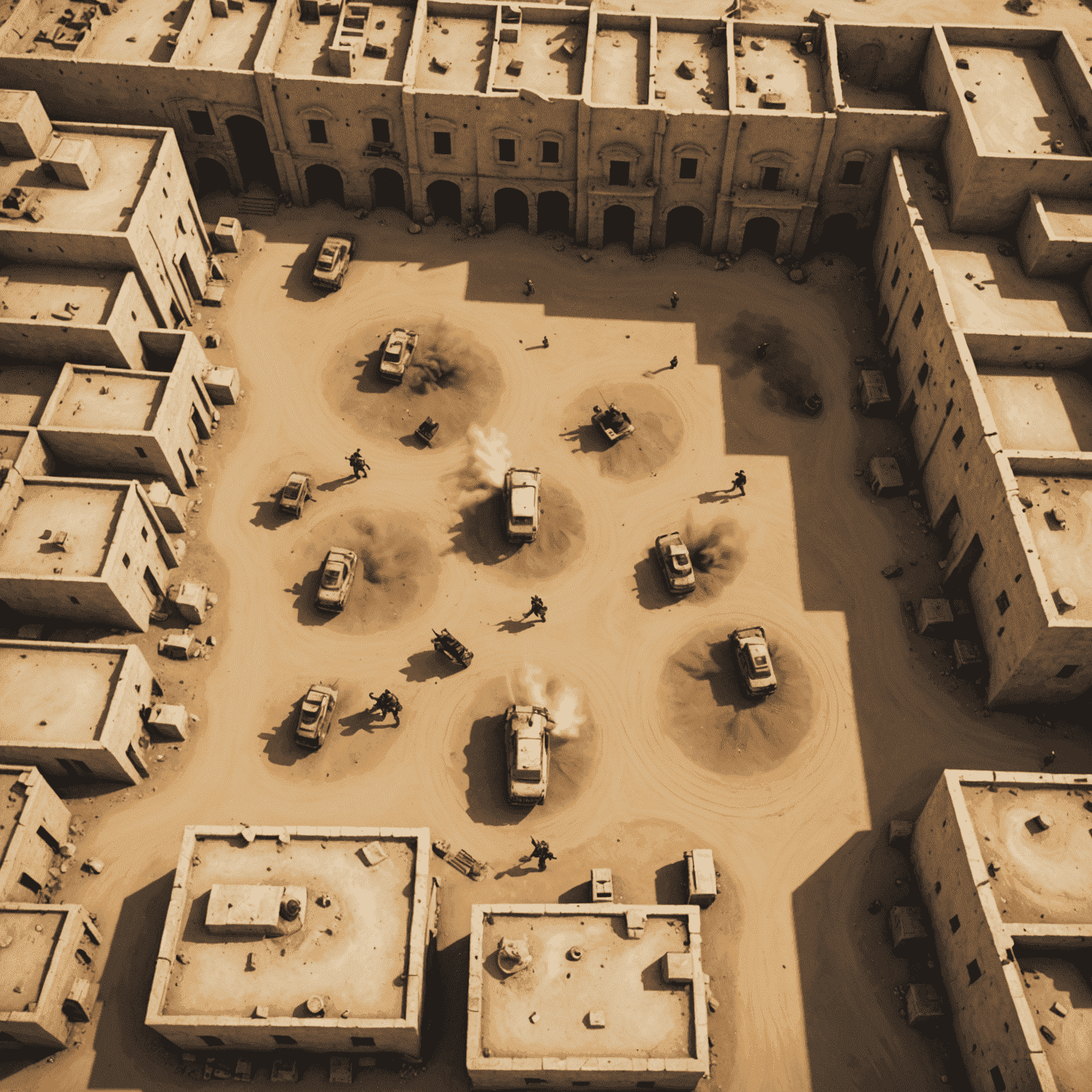 Overhead view of Dust2 A site, showing player positions and movement paths for a coordinated split attack